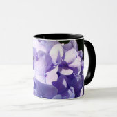 Mug Hydrangea violette #momlife (Devant droit)