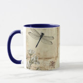 Mug Hydrangeas Shabby Chic (Gauche)
