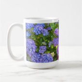 Mug Hydrangeas Violettes et Bleues (Gauche)