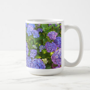 Mug Hydrangeas Violettes et Bleues