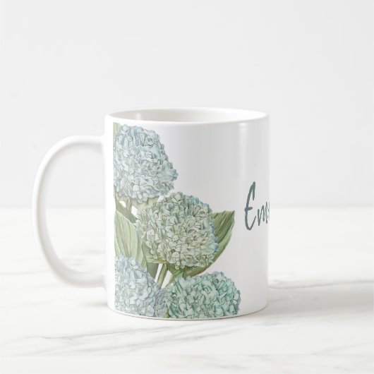 Mug Hydrangée bleue (Gauche)