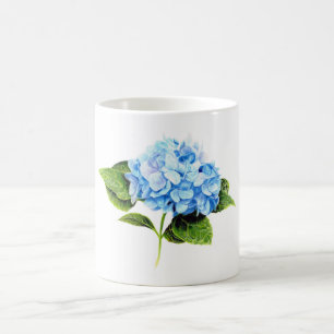 Mug Hydrangée bleue