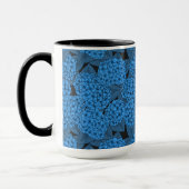 Mug Hydrangée bleue (Gauche)