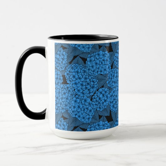 Mug Hydrangée bleue (Gauche)