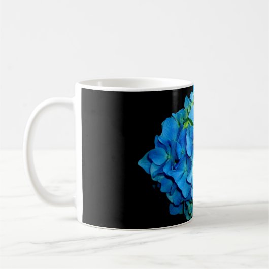 Mug Hydrangée bleue (Gauche)