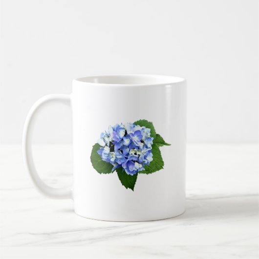 Mug Hydrangée bleue et violette (Gauche)