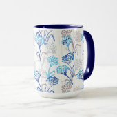 Mug Hydrangée légère et aérée Motif floral (Devant droit)