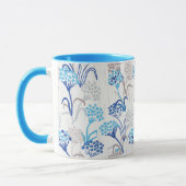 Mug Hydrangée légère et aérée Motif floral (Gauche)
