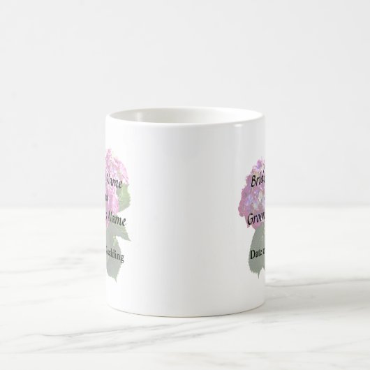 Mug Hydrangée rose (Centre)
