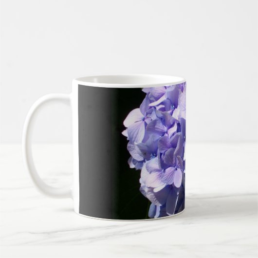 Mug Hydrangée violette (Gauche)
