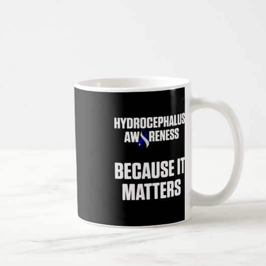 Mug Hydrocéphalie Survivor Matters Sensibilisation Gue (Droite)
