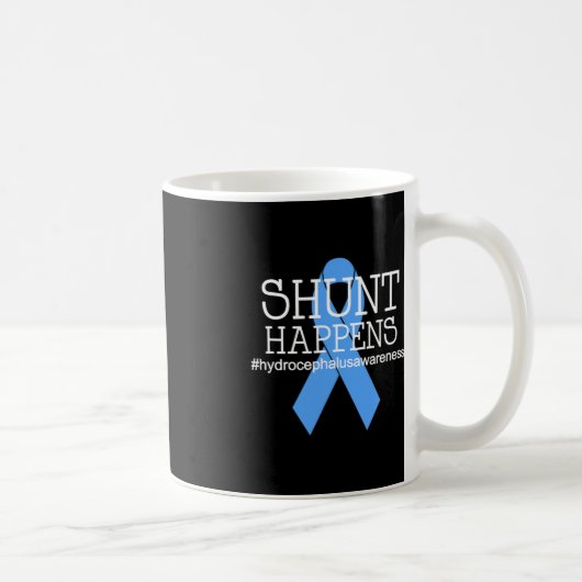 Mug Hydrocéphalie Warrior No more B.S. Shunt Happens (Droite)