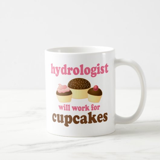 Mug Hydrologiste drôle (Droite)