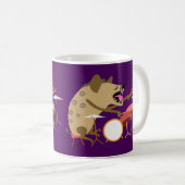 Mug Hyène jouant des tambours (Devant droit)