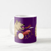 Mug Hyène jouant des tambours (Devant gauche)