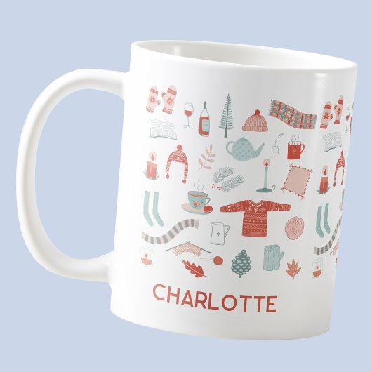 Mug Hyge Scandinave Rétro Personnalisé