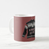 Mug HYGGE IL (tasse rouge) (Devant gauche)