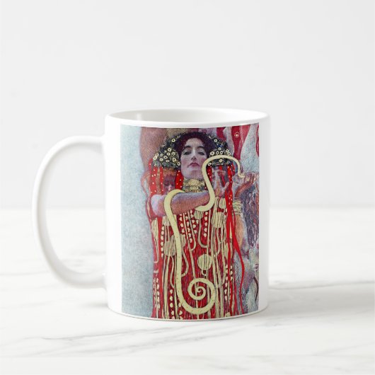 Mug Hygieia par Gustav Klimt (Gauche)