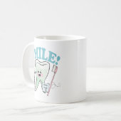 Mug Hygiéniste dentaire de dentiste (Devant gauche)