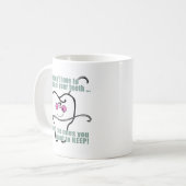 Mug Hygiéniste dentaire drôle (Devant gauche)