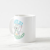Mug Hygiéniste dentaire drôle de dentiste (Devant gauche)