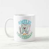 Mug Hygiéniste dentaire drôle de dentiste (Gauche)