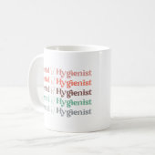 Mug Hygiéniste dentaire | RDH Dentist Dentist Cadeaux  (Devant gauche)