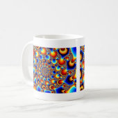 Mug Hypn0sis - Art fractal (Devant gauche)