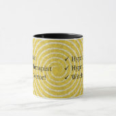 Mug Hypnotiseur, Hypnotherapist et docteur de sorcière (Centre)
