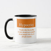 Mug Hypocrisie (Gauche)