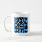 Mug Hypocrite, menteur (Gauche)