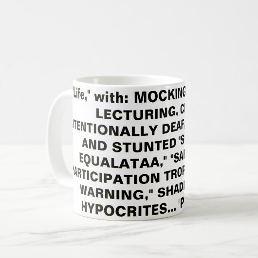 Mug HYPOCRITES Shadenfrud... (Devant gauche)