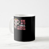 Mug Hystérectomie des fleurs Chirurgie Récupération (Devant gauche)