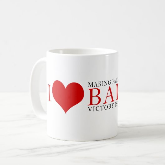 Mug I <3 Bailey (Devant gauche)