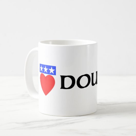 MUG I <3 DOUGLAS (Devant gauche)