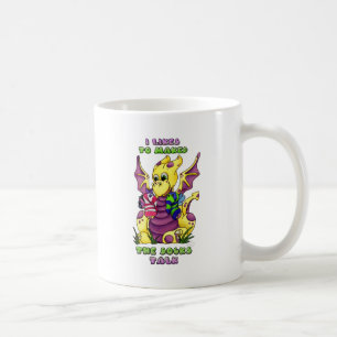 Mug I aime fait l'entretien de chaussettes le dragon