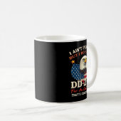 Mug I Ain't Perfect But Do Have An Old Man Us Veteran (Devant droit)