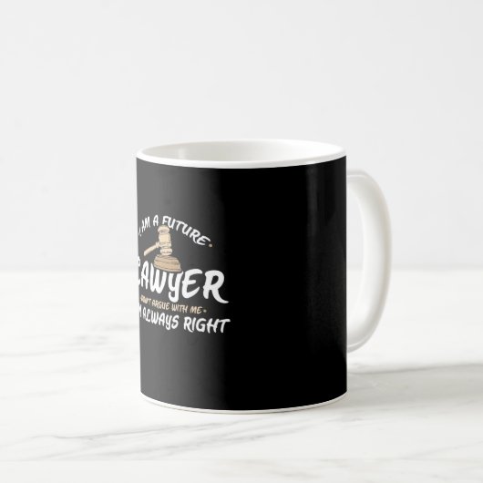 Mug I Am A Future Lawyer (Devant droit)