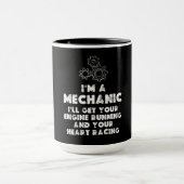 Mug I Am A Mechanic Drôle citations (Centre)