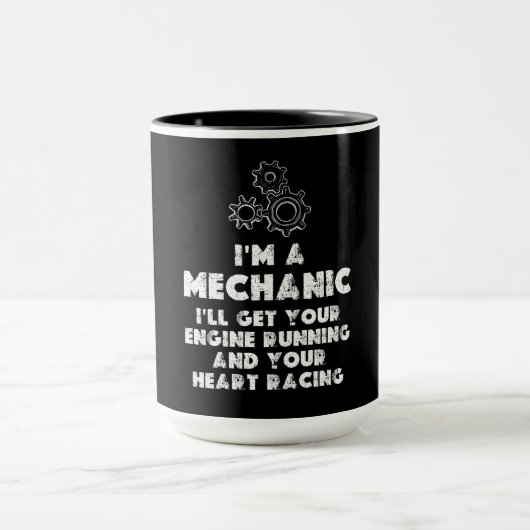 Mug I Am A Mechanic Drôle citations (Centre)