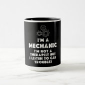 Mug I Am A Mechanic Drôle citations (Centre)