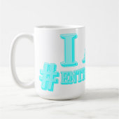 Mug "I AM ENTREPRENEUR" Conception d'expression. Comma (Gauche)