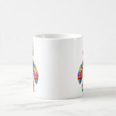 Mug I Am Five Robot for Kids 5Anniversaire Technologie (Centre)