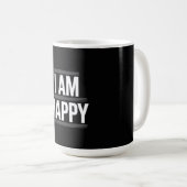 Mug I am happy (Devant droit)