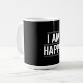 Mug I am happy (Devant gauche)