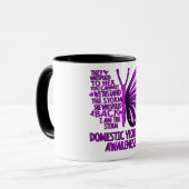 Mug I Am Storm Support Domestic Violence Awareness (Devant gauche)