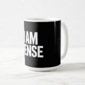 Mug I am tense (Devant droit)
