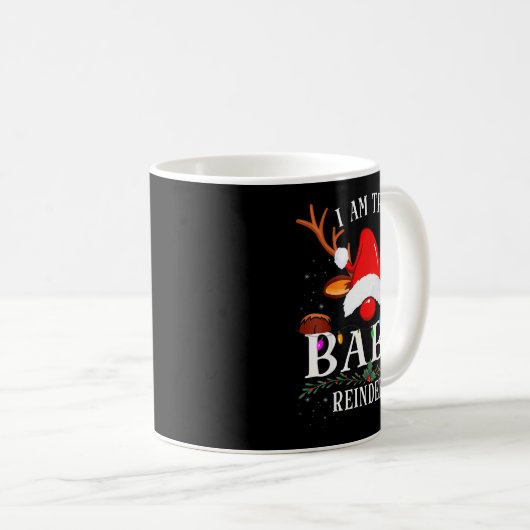 Mug I Am The Baby Reindeer Christmas Family (Devant droit)
