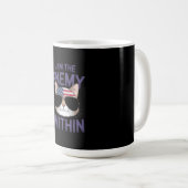 Mug I Am the Enemy Within Bold Statement for 2024 (Devant droit)