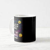 Mug I Asked My Brain For Logic (Devant gauche)